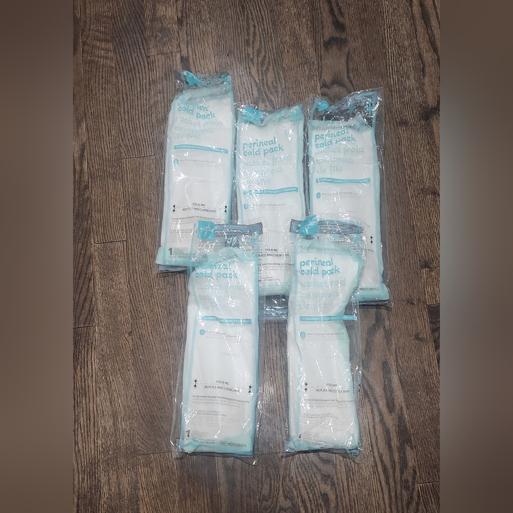 Lot of 5 Medline Perineal Ice packs